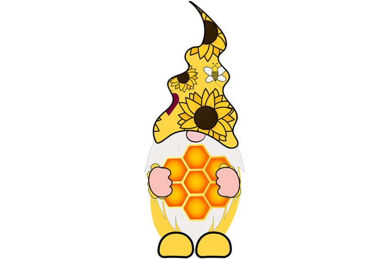 Gnome With Honeycomb