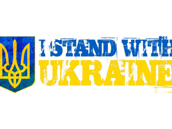 Sayings i stand with ukraine tshirt design