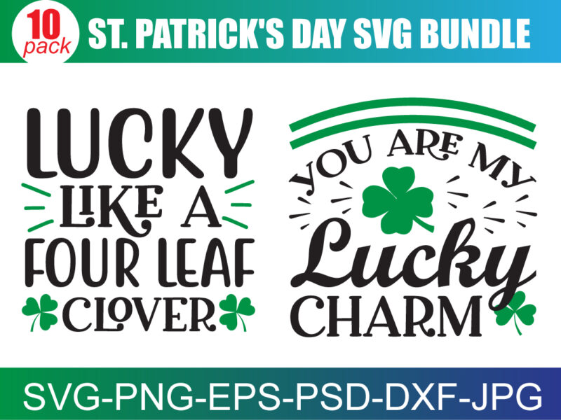 St. Patrick’s Day SVG Bundle, St Patrick’s Day Quotes, Gnome SVG, Rainbow svg, Lucky SVG, St Patricks Day Rainbow, Shamrock,Cut File Cricut