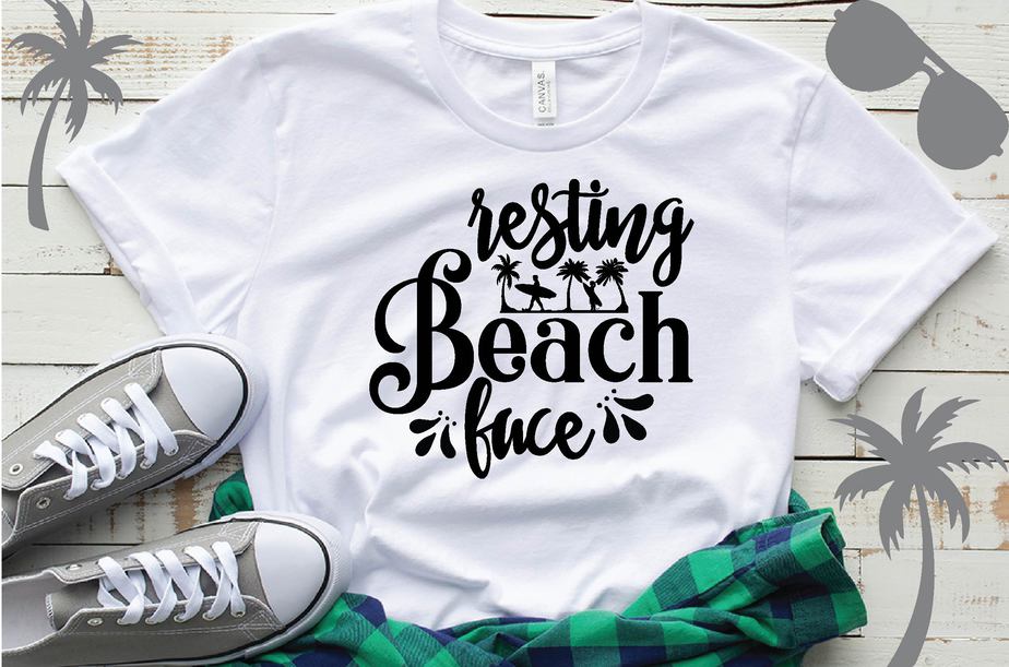 resting beach face T-Shirt - Buy t-shirt designs