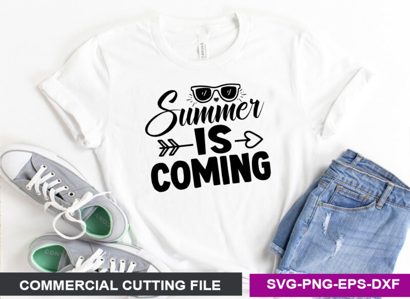 Summer SVG T shirt Design Bundle