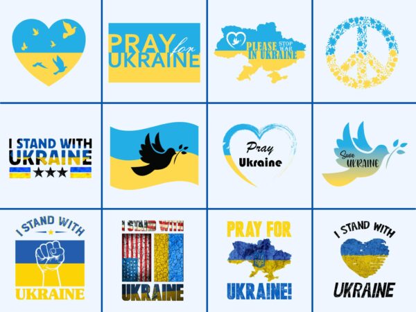 17 PNG Support Ukraine Vector - Buy T-shirt Designs