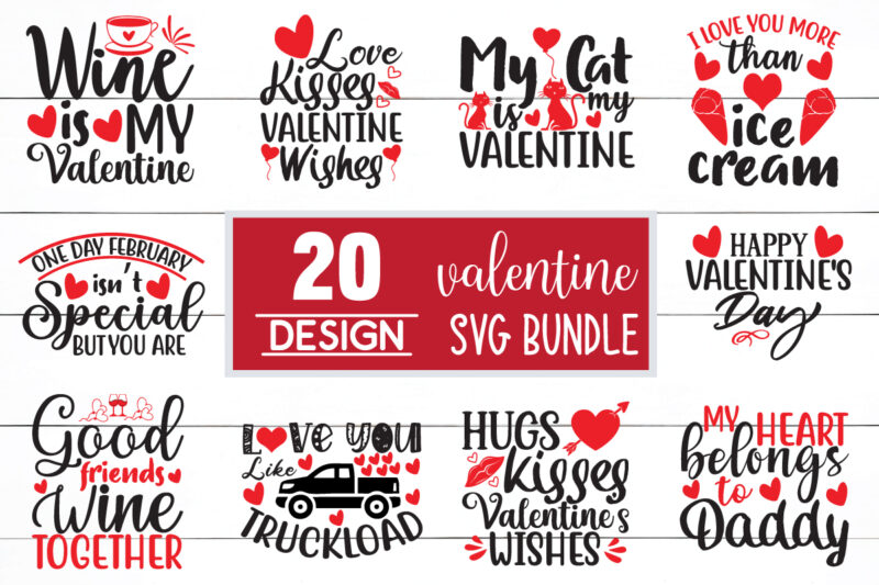 Valentine svg bundle t shirt vector art