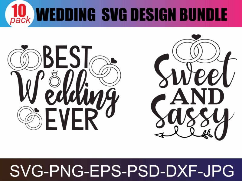 Wedding SVG Bundle, Bride svg, Groom svg, Bridal Party svg, Wedding svg, Wedding Quotes, Wedding Signs, Wedding Shirts, Cut File Cricut