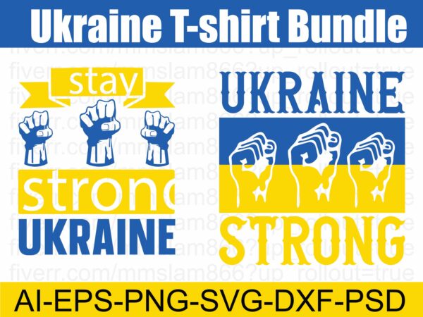 Ukraine t-shirt bundle