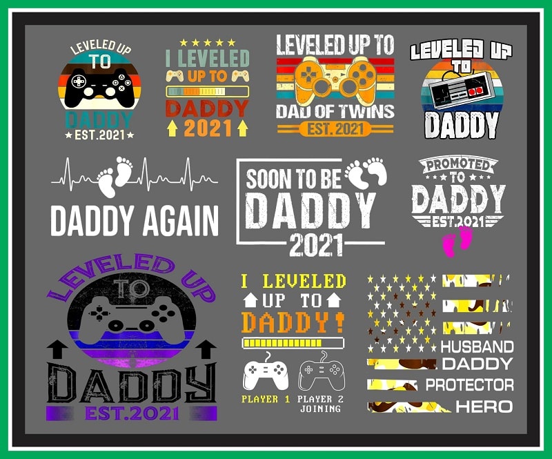 79+ Promoted to Daddy PNG File for Sublimation, Sublimate Designs, Papa Quote, Vintage Daddy Design, Level up to Daddy PNg, Digital Download 1000036203