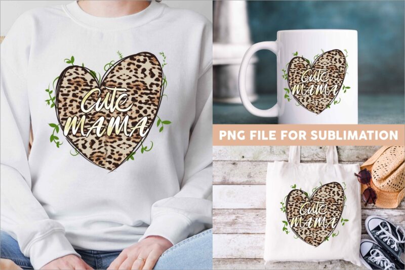 Mama sublimation bundle, Mothers day t shirt designs bundle, Mom PNG files, Mom leopard sublimation