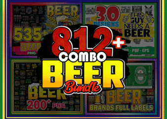 COMBO 812+ Beer American Bundle PNG, Beer Labels Tumbler, Beer Lover, Drinking SVG, Beer SVG Bundle, Funny Beer Drinking, Digital Download CB992850394 t shirt vector file