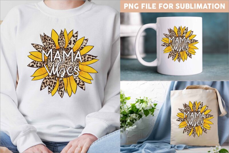 Mama sublimation bundle, Mothers day t shirt designs bundle, Mom PNG files, Mom leopard sublimation