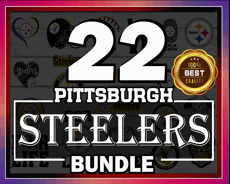 22 Pittsburgh Steelers Svg Bundle, Steelers Svg, Pittsburgh Steelers Logo, Steelers Clipart, Football SVG Bundle, Svg File For Cricut 975128853