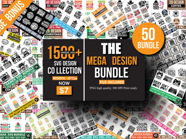 The mega design bundle