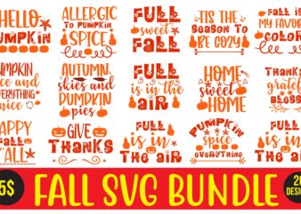 Fall svg bundle t shirt graphic design,clipart, autumn fall cut file fall, leaves bundle svg – instant, digital download, fall pumpkin svg bundle fall, quotes svg fall shirt svg fall