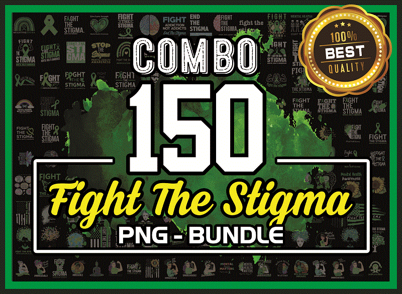 Combo 150 Fight The Stigma PNG, Bundle PNG, Mental Health PNG, Depression Awareness png, Semicolon png, Suicide Awareness, Mental Health Png 1017924287