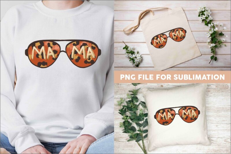 Mama sublimation bundle, Mothers day t shirt designs bundle, Mom PNG files, Mom leopard sublimation