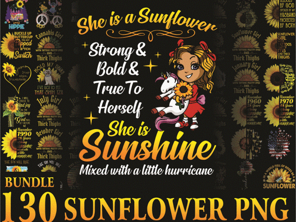 Bundle 130+ png sunflower, bundle sundflower design for sublimation print png, mother’s day png, digital png, instant download 1000395506