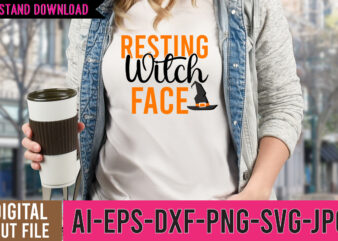 Resting Witch Face Tshirt Design,Resting Witch Face SVG,halloween svg bundle,halloween tshirt design,halloween svg cut file,halloween tshirt bundle,pumpkin tshirt design,pumpkintshirt bundle
