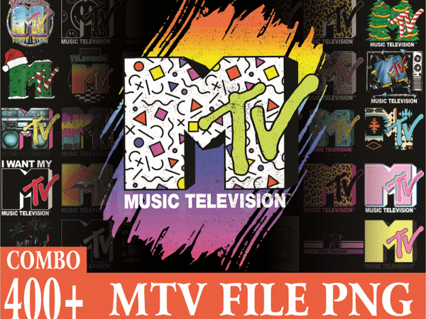 400 designs mtv png bundle, mtv spring, mtv old school, mtv logo set, mtv leopard, sweaters music television, colorful mtv, digital download 1008421216