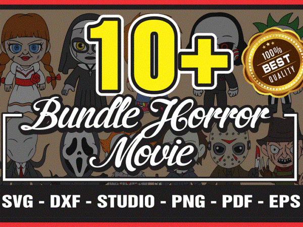 10+ horror movie svg, babies horror characters, halloween killer svg, halloween friends svg, cut files for cricut, silhouette cameo 868525401