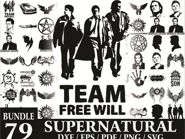 Peace love & Supernatural Sticker