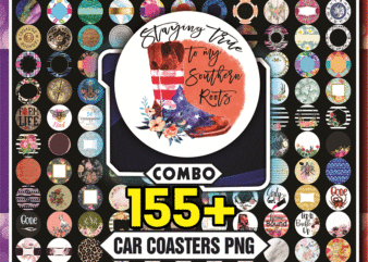 155+ Designs Car Coasters Png, Car Coaster Designs, Coaster PNG Designs For Sublimation, Sublimation Digital Downloads 742328913