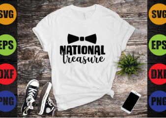 national treasure T shirt vector artwork