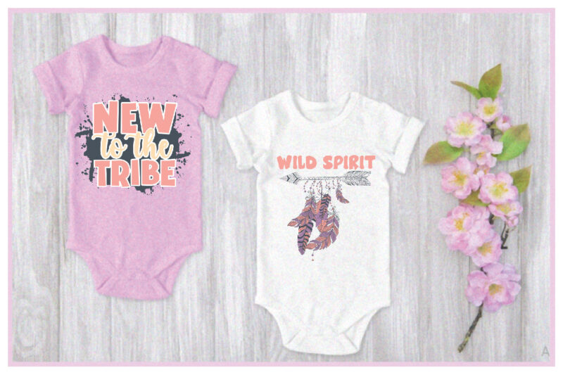 Boho Baby SVG Bundl