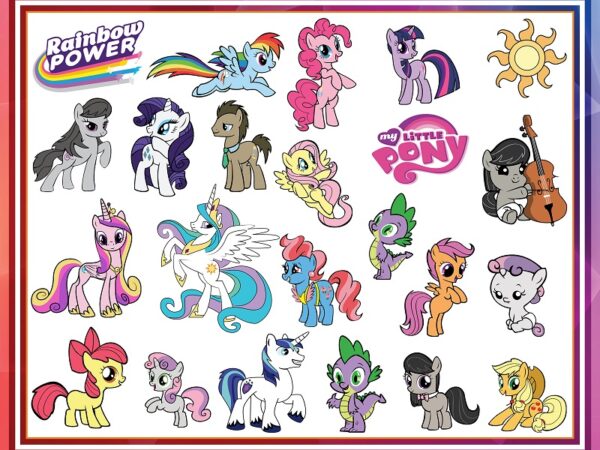 63 designs pony piece bundle, pack svg png cricut twilight sparkly apple jack sweetie pie rarity rainbow dash spike, digital download 977798724