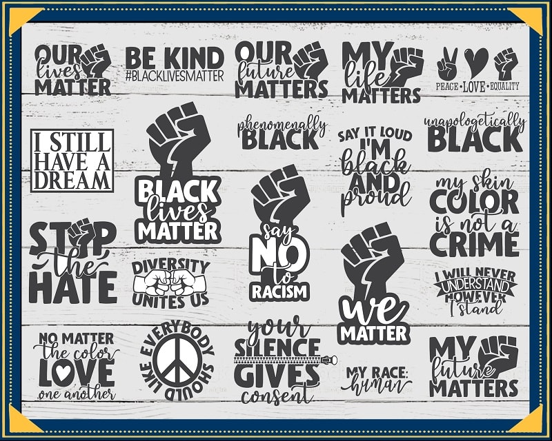 Black Lives Matter Bundle, Our Future Matters Cut File, My Life Matters, We Matter Clipart, Funny quotes, Commercial Use, Instant Download 823855941