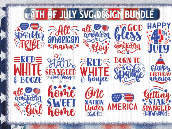 4th of july svg bundle