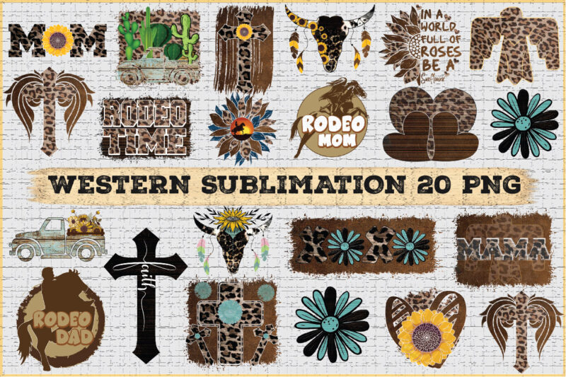 Western Sublimation Bundle