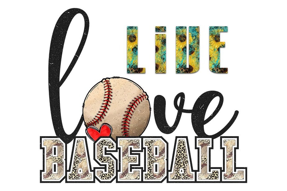 Baseball Lover T-Shirt Design 132 | Digital Files from Creative Fabrica