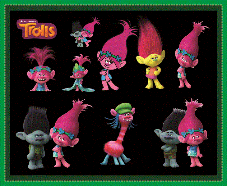 79 Trolls Clipart Png Bundle, Trolls Characters PNG, Printable Trolls ...