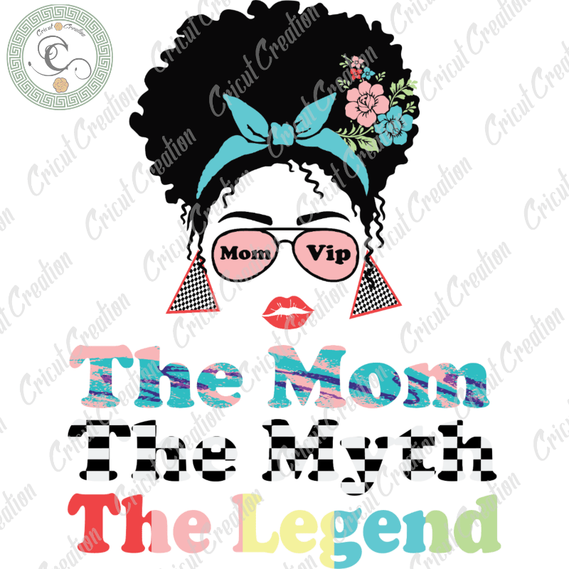 Mother's Day svg, Flower Messy Bun SVG, Mom Life SVG, Afro Women SVG ...