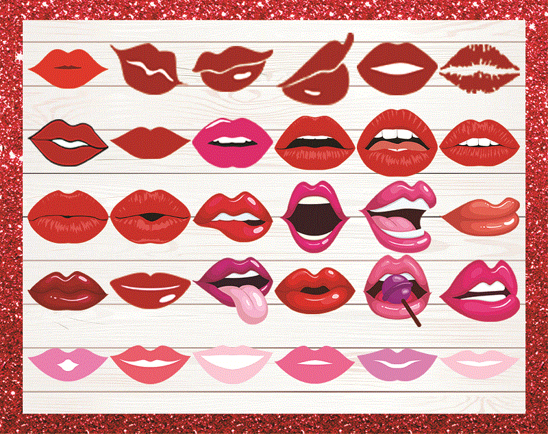 100 Lips svg Bundle, Lips svg, 100 Files Lips svg, Bitting Lips svg, Dripping Lips svg, Lips svg Designs svg Bleeding Lips, Lips Sublimation 895901414