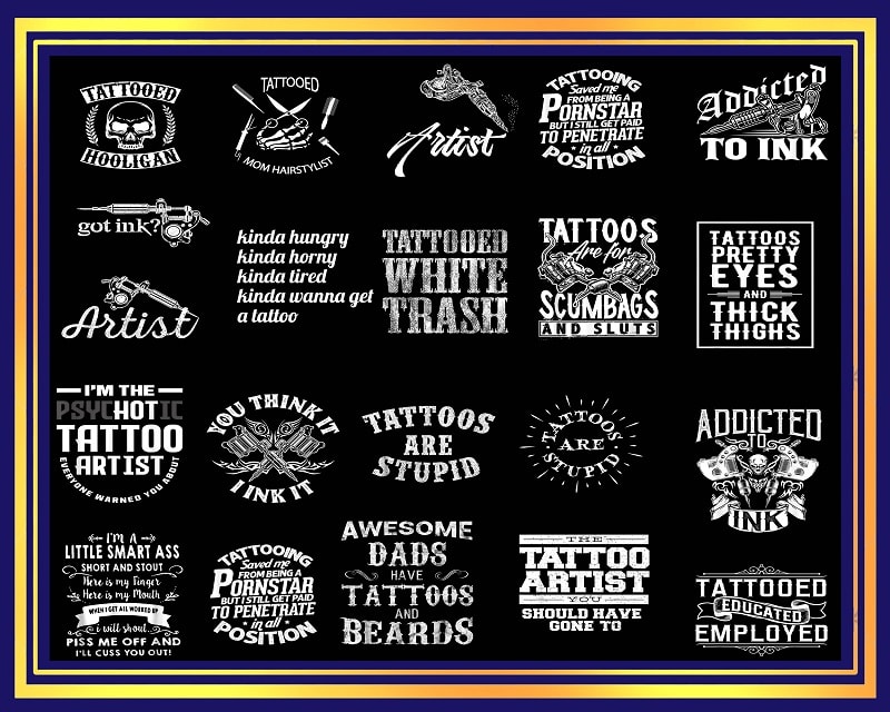 Combo 140 Tattoo PNG Bundle,Tattoo Png,tattoo fan Gift ,Tattoo enthusiast PNG,PNG,Digital Download 974496552