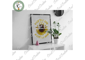 Trending Gifts, A Little Hiple A little Hood Diy Crafts, Car On Sunflower PNG Files For Cricut, Sunflower Silhouette Files, Trending Cameo Htv Prints t shirt designs for sale