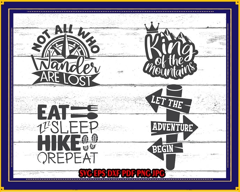 20 Hiking Quotes Bundle, Take a Hike Cut File, Mountain Mama, The Best Memories Are Made Hiking Printable, Commercial Use, Instant Download 851143573