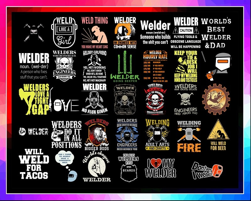 74 Designs Welder Bundle Png, Welder Definition Png, I Love My Welder, Welder Quotes, Welder Clipart, Files for Cricut, Digital Download 974752501