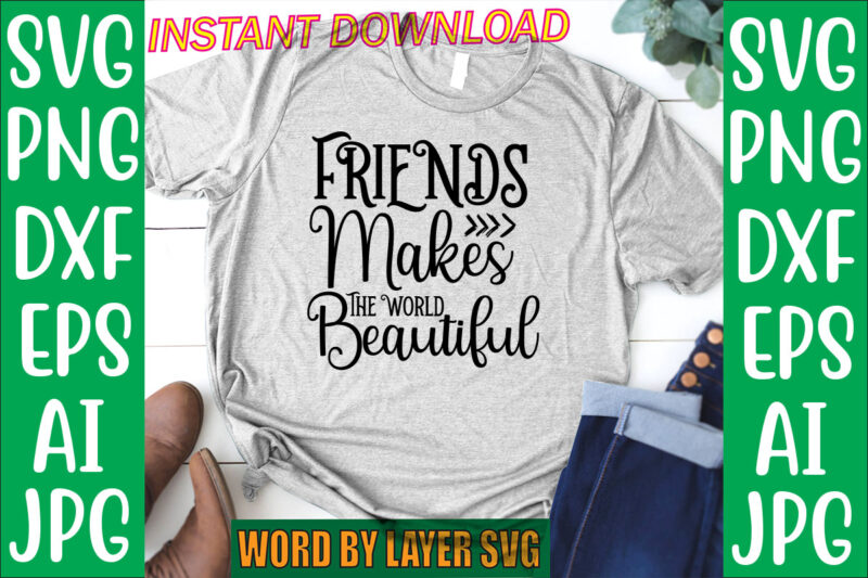 Friendship Svg Bundle vol.3 Svg Vector T-shirt Design Friendship , Friends Svg, Best Friends Svg T-shirt Bundle, Besties To The Resties,best Friends T-shirt Bundle Svg, Svg Files For Cotes, Digital