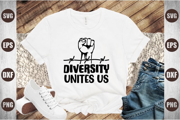 diversity unites us - Buy t-shirt designs
