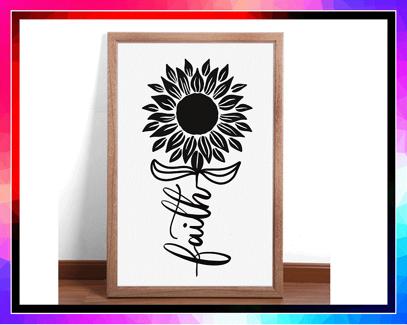 Bundle 33 Sunflower SVG/PNG Files, Sunflower Monogram Svg, Cricut cutting files, Sunflower wreath svg, Sunflower clipart, Instant download 967056639