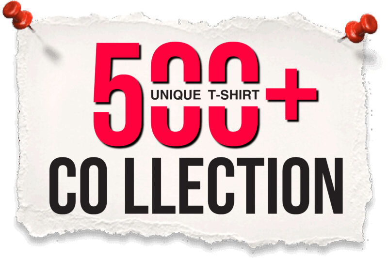 T-Shirt Design Bundle Mega Collection