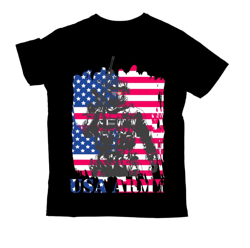 Usa army t-shirt design on sell design ,merica t-shirt design,merica rock n roll freedom diversity rights justice equality editable t shirt design in ai svg files, usa 4th of july