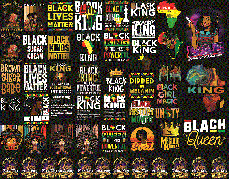 Bundle 100 Melanin King Png, Educated Black King Png, Black King Definition Png, Black Father Matter Support Black Dad Png, Digital Downlad 990964723