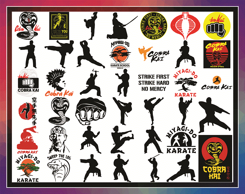 — 41 Cobra Kai SVG Bundle, Cobra Kai Logo Svg, Cobra Kai Letter Font, Karate Kid Png, Cobra Kai Snake Symbol Svg, Digital Download 1014563346