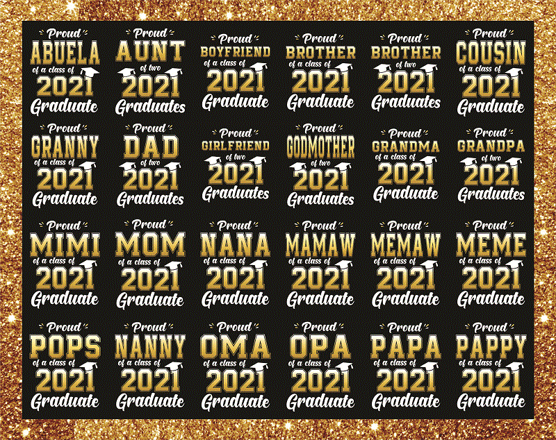 Bundle 29 Proud Abuela Of A Class Of 2021 Graduate Png, Class Of 2021 Png, Graduation 2021 Design, Digital Print Design, Digital Download 1017339561