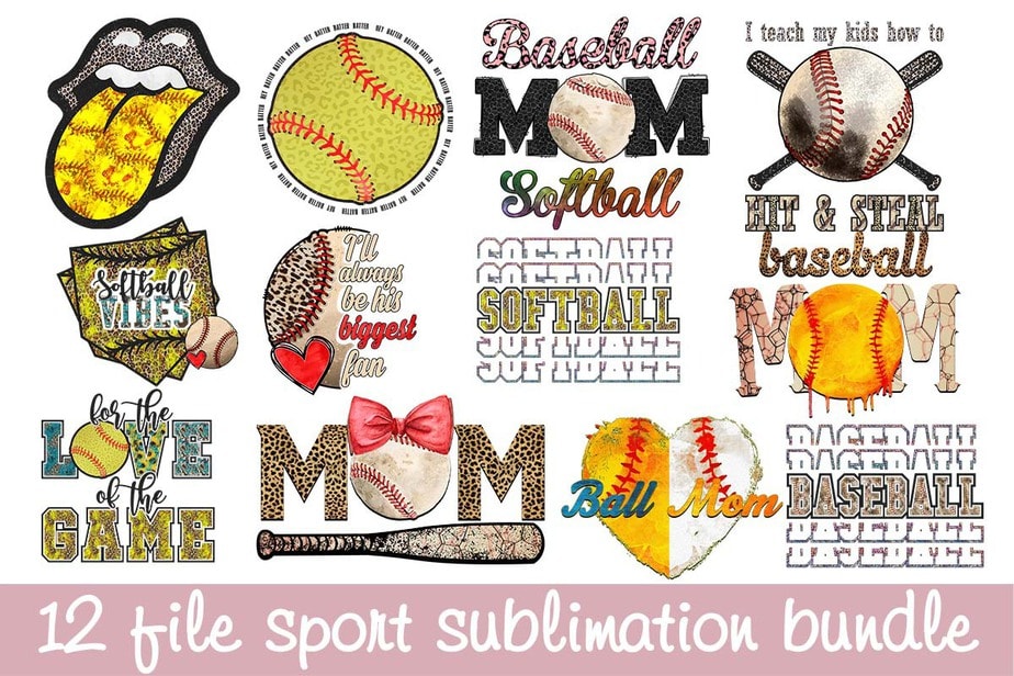 I Teach My Kid To Hit And Steal Svg Wavy Retro Softball Mama Svg Png