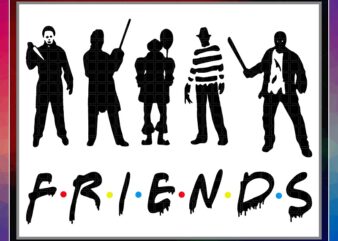 Combo 6 Horror Killers PNG, Horror Characters Friends PNG, Friends,Horror Friends Png,Horror Movie characters,halloween friend PNG 857753560