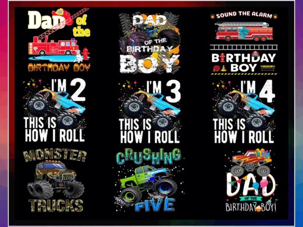 28 designs truck birthday boy png, monster truck birthday boy trucks lover, monster truck birthday, gift for son, birthday gift boy 1008388872