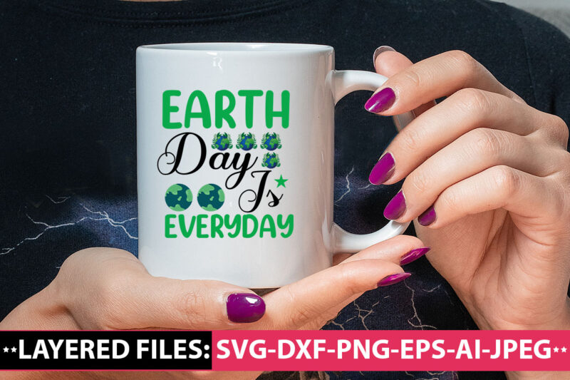 Earth Day SVG Bundle, Earth SVG, Recycle SVG, Earth Day Quotes Design, Earthday cut file Bundle, Earthday t-shirt design, Earthday vector design, Earthday cut file, Die-cut, silhouette, cameo file